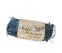 Рафія в мотках Folia Raffia-natural quality 50 гр, №35 Royal blue Темно-синій