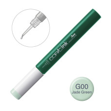 Чорнило для заправки маркерів Copic Ink G-00 Jade green Нефритовий зелений, 12 мл