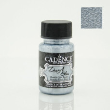 Акрилова фарба металік для скла та кераміки Cadence Dora Glass Metallic Porcelain Paint, 50 мл № 3145 Аква