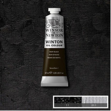 Масляна фарба Winsor Newton Winton Oil Colour 37мл №331 Ivory black Слонова кістка