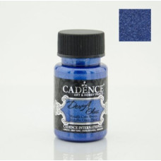 Акрилова фарба металік для скла та кераміки Cadence Dora Glass Metallic Porcelain Paint, 50 мл №3154 Синій