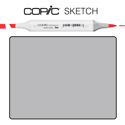 Маркер Copic Sketch W-4 Warm gray Теплый серый
