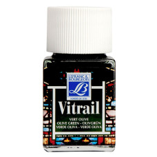 Вітражна фарба Vitrail 50 мл №541 Зелений оливковий