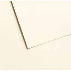 Папір для пастелі №601 Кремово-білий Cream white Mi-Teintes Velvet Canson, 430 г/м2, 50x65 см, 1 лист