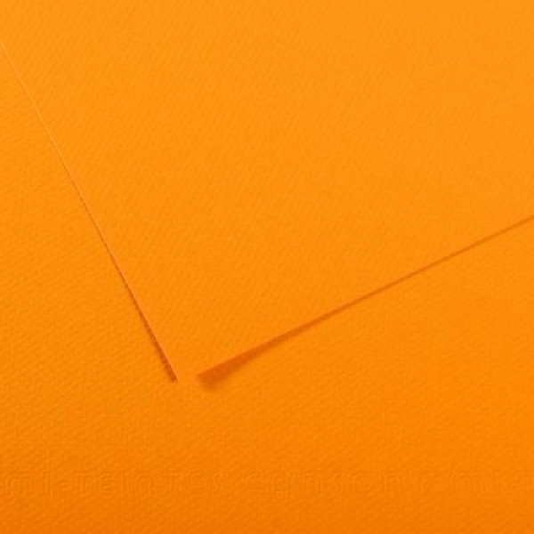 Бумага пастельная Canson Mi-Teintes, 160 г/м2, A4 №553 Cadmium yellow deep Кадмий темно-желтый