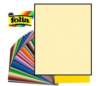 Двухсторонний декоративный картон фотофон Folia Photo Mounting Board 300 г/м2,50x70 см №11 Straw yellow Соломенно-желтый