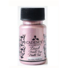 Акрилова фарба Dora Metallic Paint Cadence, 50 мл, Сушена троянда