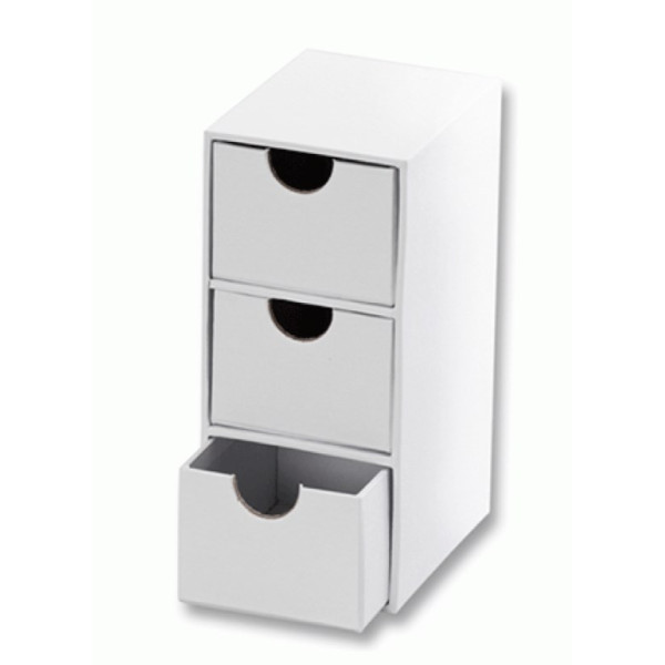 Бокс картонний для декору Folia Chest small Комодик №2 7x9,5x16 см 1 шт