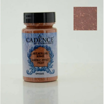 Акриловая краска с эффектом мрамора непрозрачная Marble Effect Paint Opaque Cadence №15, Коричневый, 90 мл