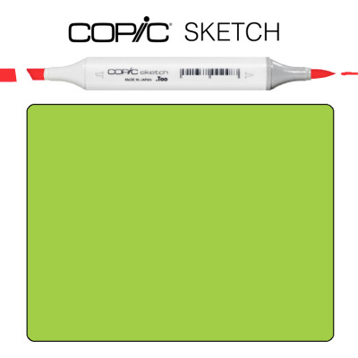 Маркер Copic Sketch YG-07 Acid green Насыщенно-зелёный