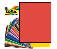 Двухсторонний декоративный картон фотофон Folia Photo Mounting Board 300 г/м2,50x70 см №20 Hot red Темно-красный