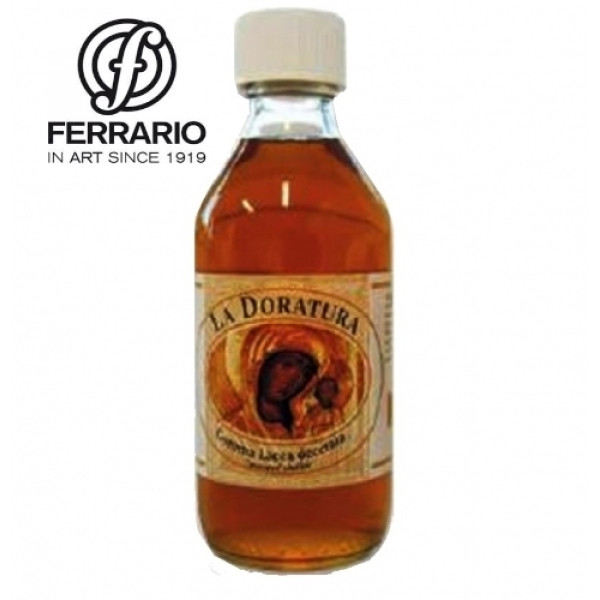 Шелак лак для золочення La Doratura Ferrario Італія 250 мл CC2392C0