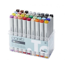 Набір спиртових маркерів Copic Marker Basic, Базові кольори 36 шт.