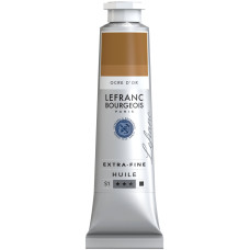 Масляная краска Lefranc Extra Fine 40 мл № 305 Golden ochre Золотая Охра