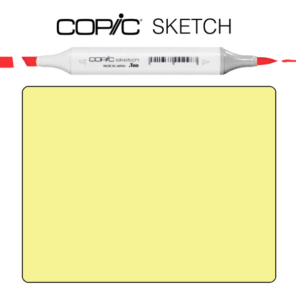 Маркер двосторонній спиртовийCopic Sketch, № FY-1 Fluorescent yellow orange Флуоресцентний оранжево-жовтий