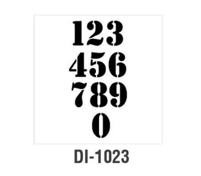 Трафарет серия DI Stensil 15х20 см Cadence DI-1023
