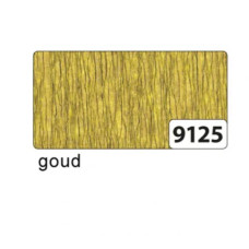 Крепон Folia Crepe paper 50x250 см, 32 г/м2, № 9125 Gold Золотой
