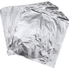 Поталь Cadence Imitation Metal Leaf 14х14, 50 шт, Срібло
