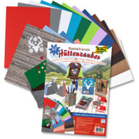 Набор дизайнерской бумаги Folia Creativity Set Alpine charm (Альпийський шарм, 40 л)