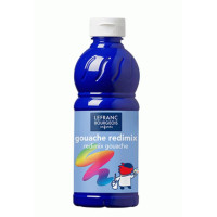 Гуашевая краска Lefranc Redimix 500 мл, Ultramarine Ультрамарин
