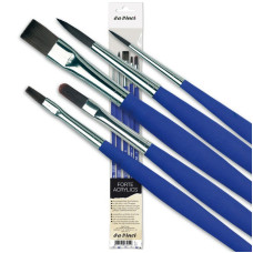 Пензлі синтетика daVinci у наборі Forte basic арт 5273