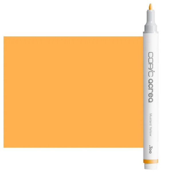 Акриловый маркер Copic Acrea Paint Marker 0,8 мм, 022 Mustard Yellow (Горично-желтый)