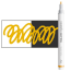 Акриловый маркер Copic Acrea Paint Marker 0,8 мм, 022 Mustard Yellow (Горично-желтый)