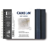 Блокнот для акварели Saunders Waterford, CP, 100% cotton, 300 г, 14,8x21 см - A5, 40 листов, Landscape