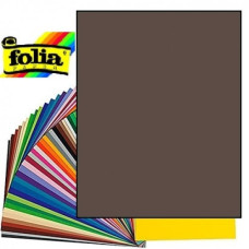 Двосторонній декоративний картон фотофон Folia Photo Mounting Board 300 г/м2, 50x70 см №70 Dark brown Темно-коричневий