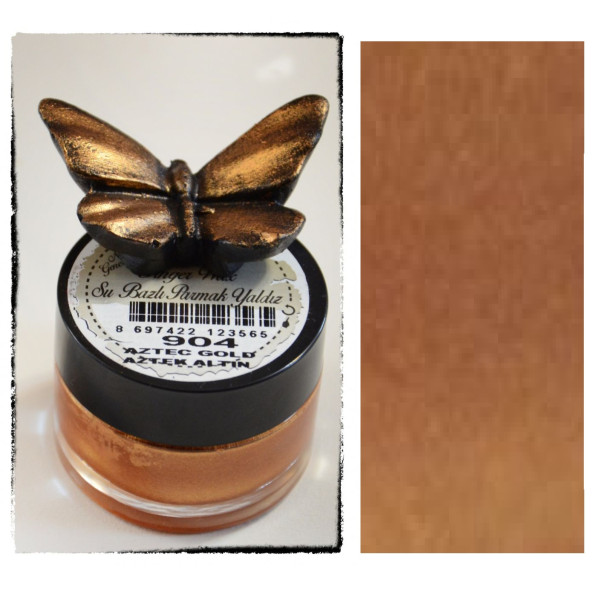 Позолота на водній основі Cadence Finger Wax, №904 Золото ацтеків, 20 мл