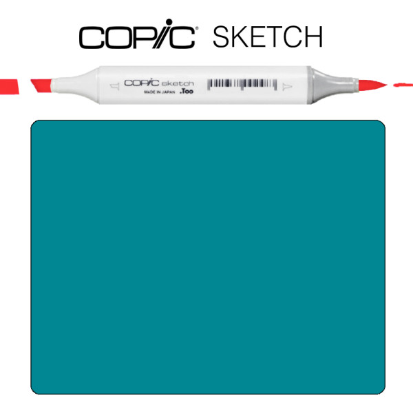 Маркер Copic Sketch BG-09 Blue green Бірюзово-зелений