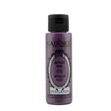 Акрилова фарба з ефектом металік Metallic Paint Cadence, 70 мл, Лавандовий