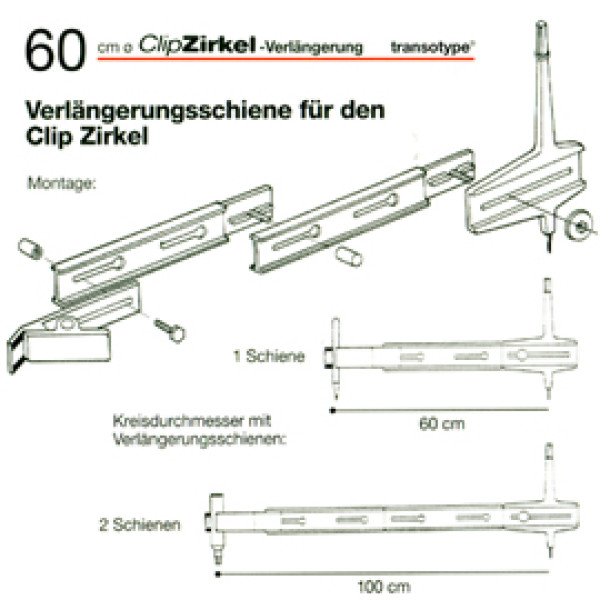 Удлинитель для держателя Transotype Extension Bar L = 23,5 см