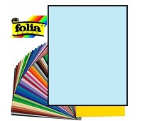 Двосторонній декоративний картон фотофон Folia Photo Mounting Board 300 г/м2,50x70 см №39 Пастельно-блакитний