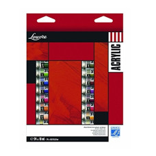 Краски акриловые набор Louvre Set 24 на 10 мл 806787