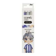 Набір маркерів Copic Ciao Set "Layer Mix" (3 шт), Serene Palette (BV13+C-2+YR000)