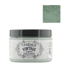 Акрилова фарба-грунт з ефектом старіння Cadence Vintage Legend, 150 мл, Місячний зелений