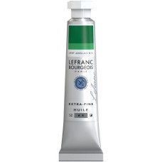Масляная краска Lefranc Extra-Fine 40 мл, №506, S2, Хром зеленый средний (Chrome green medium deep)
