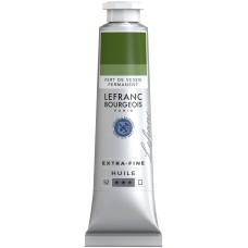 Олійна фарба Lefranc Extra Fine 40 мл №568 Sap green permanent Сапфір зелений перманентний