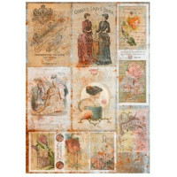 Декупажная карта на рисовой бумаге Rice Paper Decoupage Cadence, №324