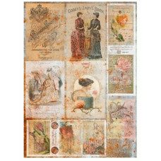 Декупажная карта на рисовой бумаге Rice Paper Decoupage Cadence, №324