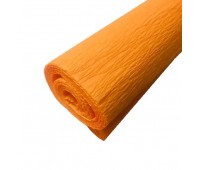 Крепон Folia Crepe paper 50x250 см, 32 г/м2 №108 Orange Помаранчевий