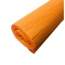 Крепон Folia Crepe paper 50x250 см, 32 г/м2 №108 Orange Помаранчевий