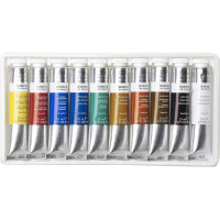 Набор масляных красок в тубах Winsor Newton Winton Oil Colour Tube Set, 10х21 мл