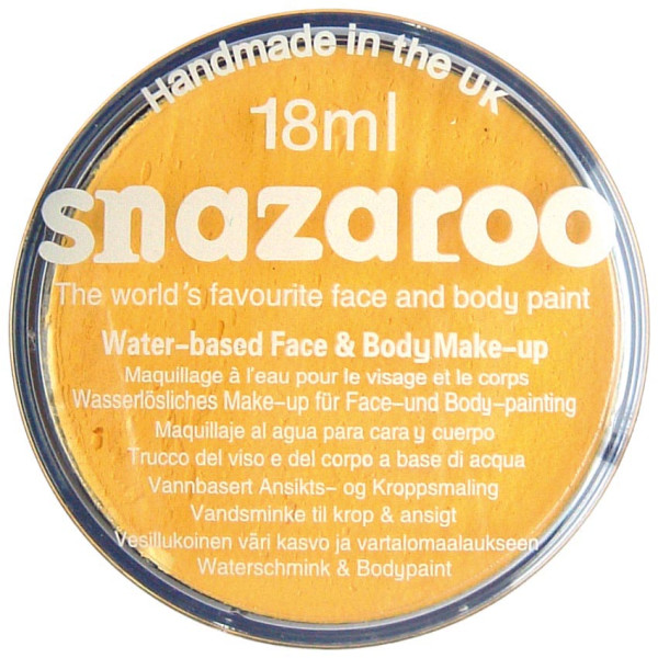 Краска для грима Snazaroo Classic 18 мл Желтый Яркий