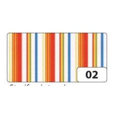 Калька Folia Transparent paper Abstracta 115 г/м2, 50x70, Intensive Stripes лист