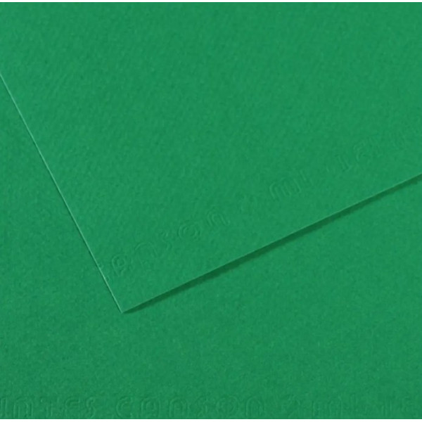 Папір для пастелі Canson Mi-Teintes, №575 Зелений Viridian, 160 г/м2, 75x110 см