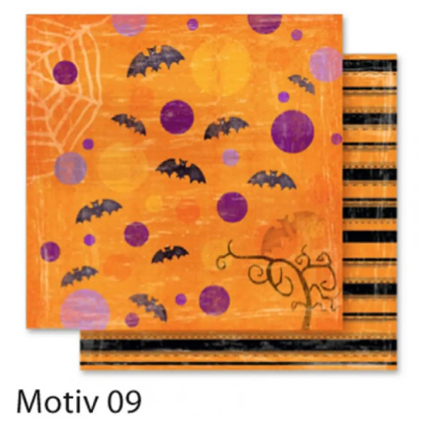 Дизайнерський папір Folia Design Papers Autumn Осінь 190 г/м2, 30,5x30,5 см №09