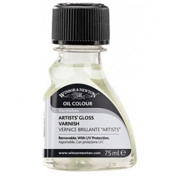 Winsor лак глянцевый для масличных красок, устойчив к ультрафиолету Artists 'Gloss Varnish, 75 мл арт. 3321732