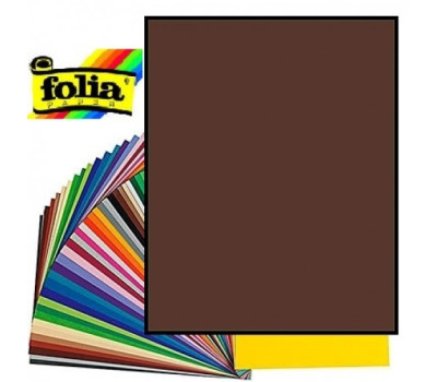 Картон Folia Photo Mounting Board 300 г/м2, 70x100 см, Chocolate brown Шоколадний